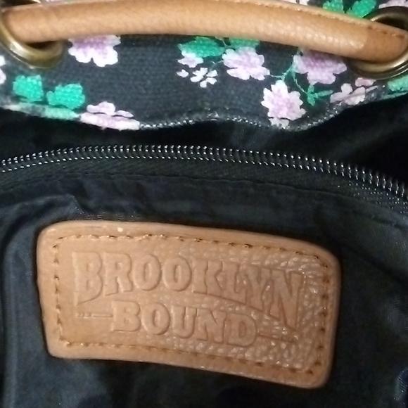 Floral Brooklyn Bound Satchel/Backpack - Picture 7 of 8